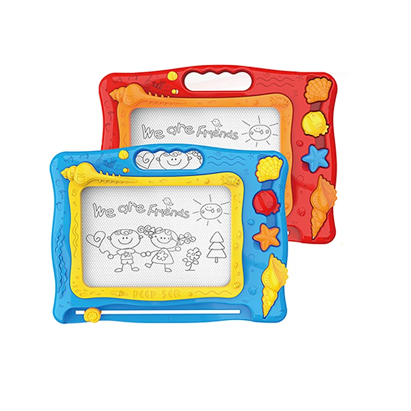 Kids fashion early stationery erasable writing painting toy magnetic drawing board