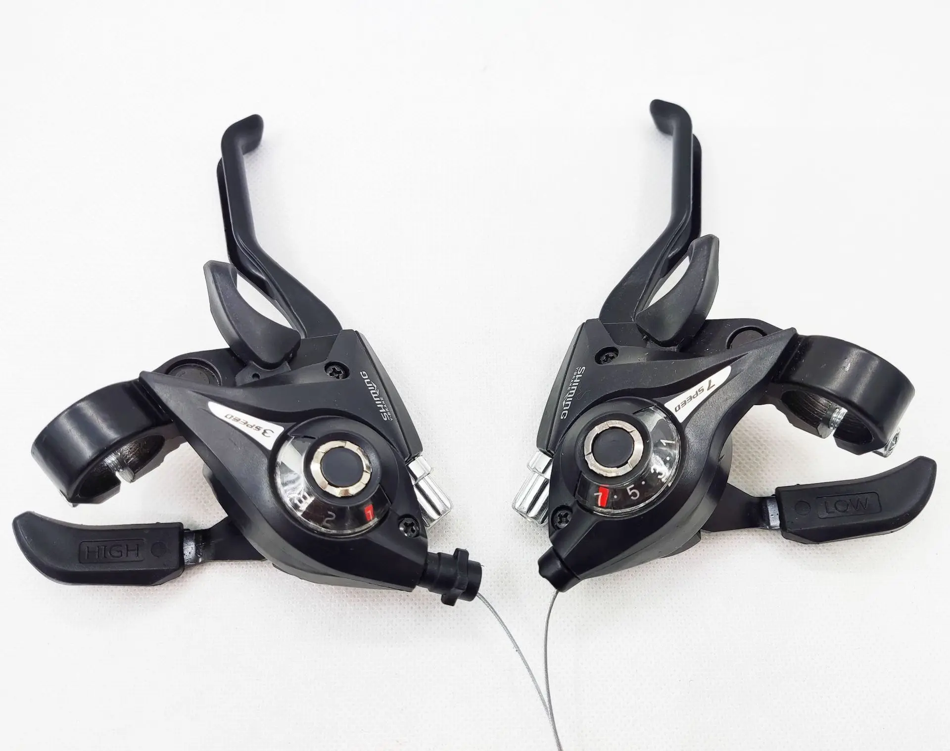 Aluminum Alloy Bicycle Disc Brake Front Rear Mountain Road MTB Bike Derailleur and Shifters Cycling Double Brake Set voiture