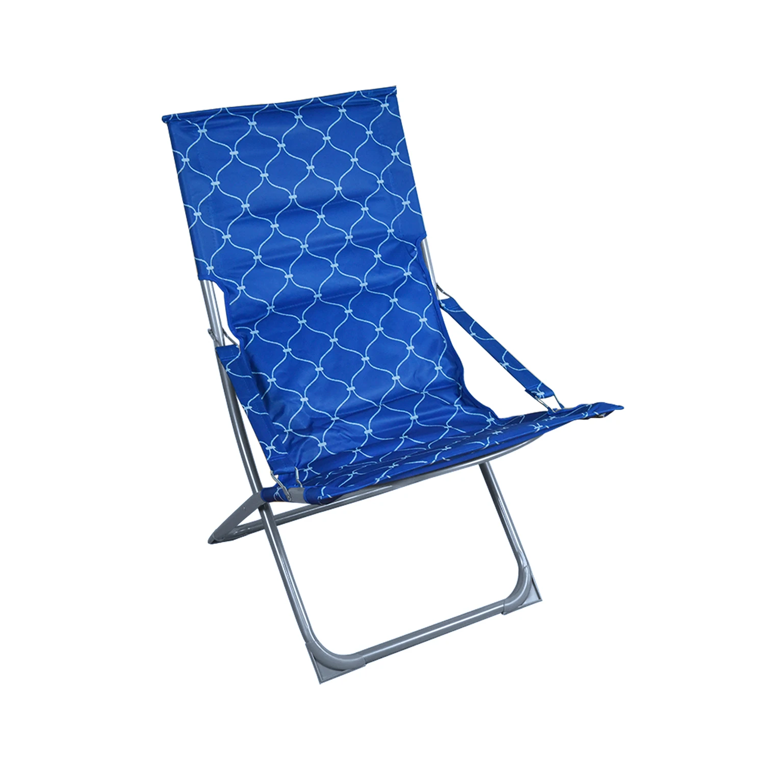 Wholesale Portable Lightweight Compact Polyester Sea Beach Outdoor Foldable Camping Chair