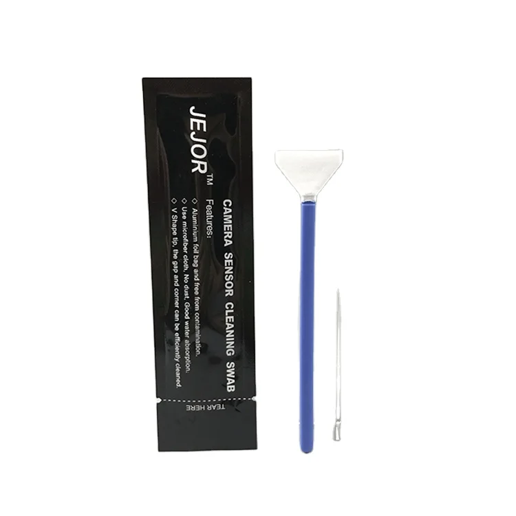 12mm Single Sealed Microfiber Swab Clean Digital Camera Sensor Blue Stick Cleanroom Swabs