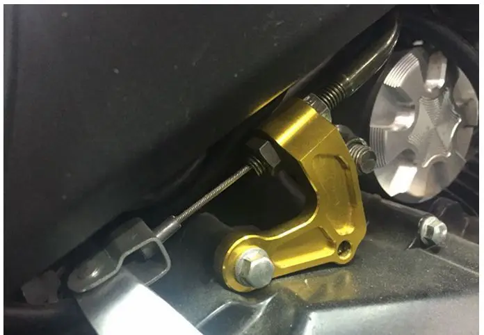 CNC Aluminum Clutch Cable Mount For HONDA GROM MSX125 MSX125SF