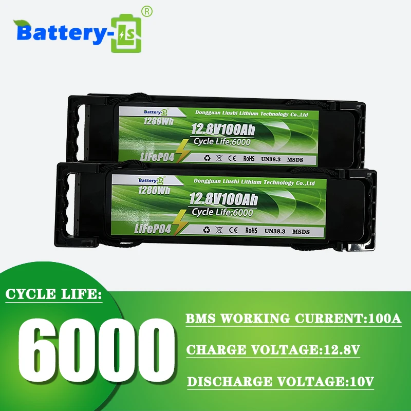 European Standard Rechargeable Lithium Ion Batteries 12v 100ah OEM ODM Long Life 12.8V Lifepo4 Battery