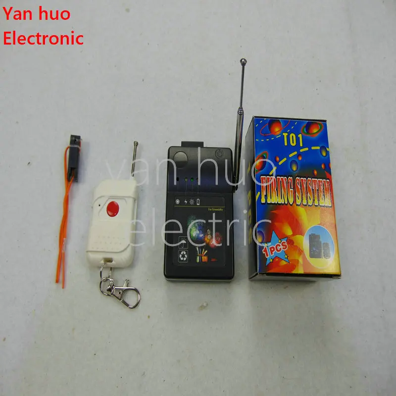 T01 1 cues 100M long distance wireless remote control Fireworks Firing System