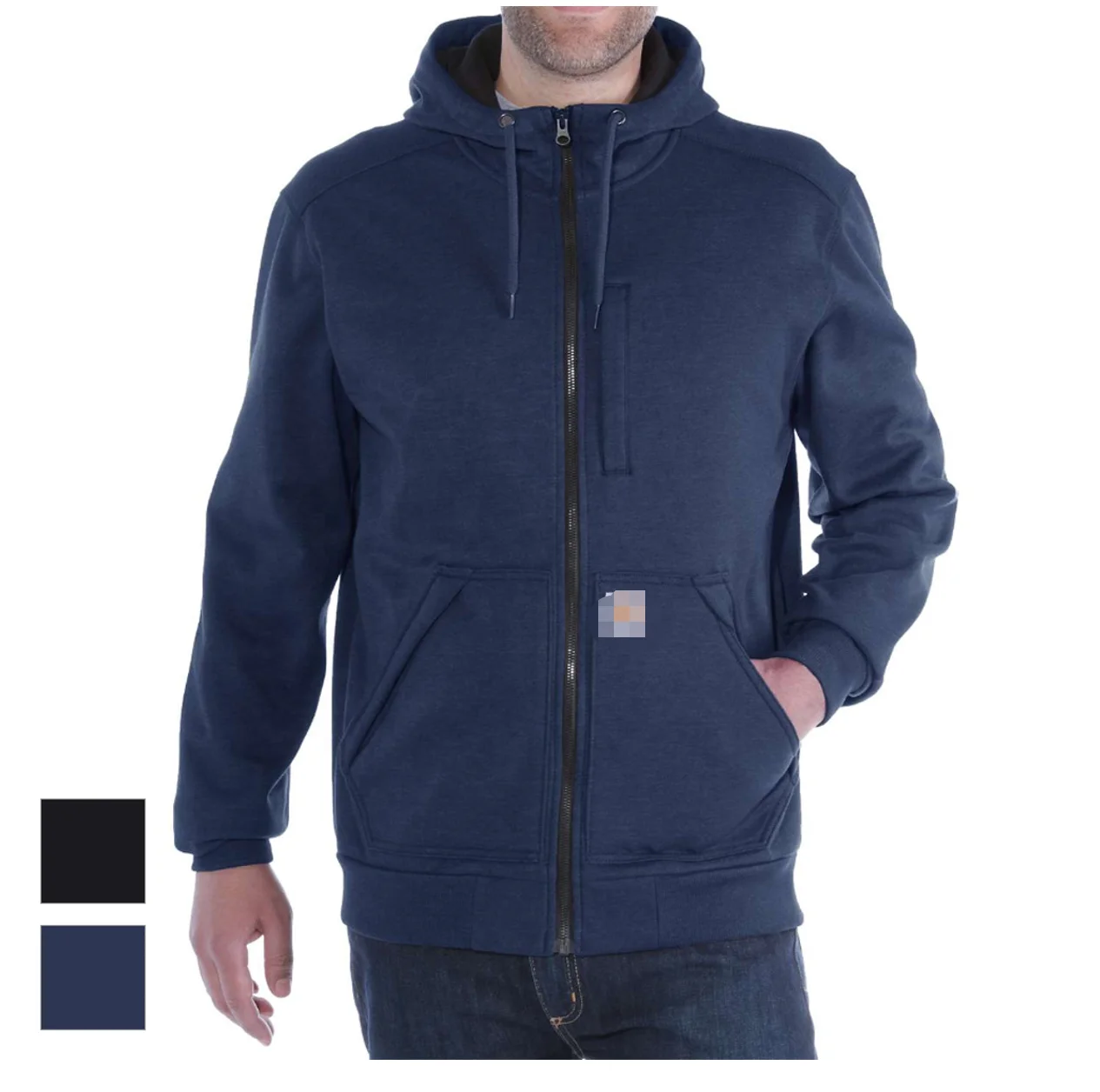 Custom FR removable hooded sweatshirt fire resistant hoody