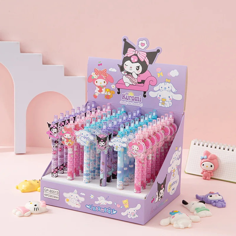 Cartoon Touch Pen Cute Patch Neutral Pen Girl Heart Beauty Lotty Scrolling High Beauty Stationery Wholesale