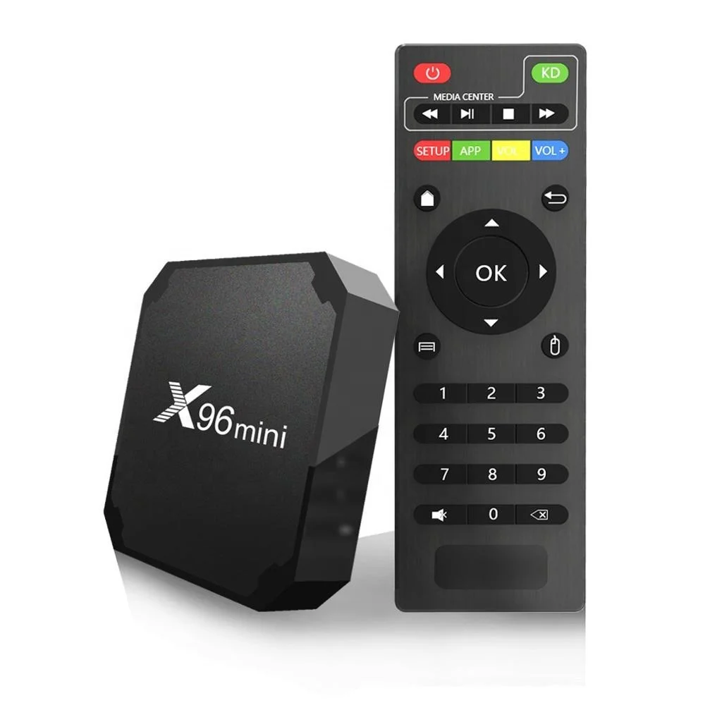 Top selling android tv boxes 2gb 16gb amlogic s905w x96 mini 1gb 8gb smart tv box 4k X96mini