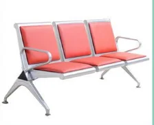 Медицинский KL-ZY008 Keling из нержавеющей стали стул для общественного ожидания в аэропорту Больничная мебель Трехместный зала