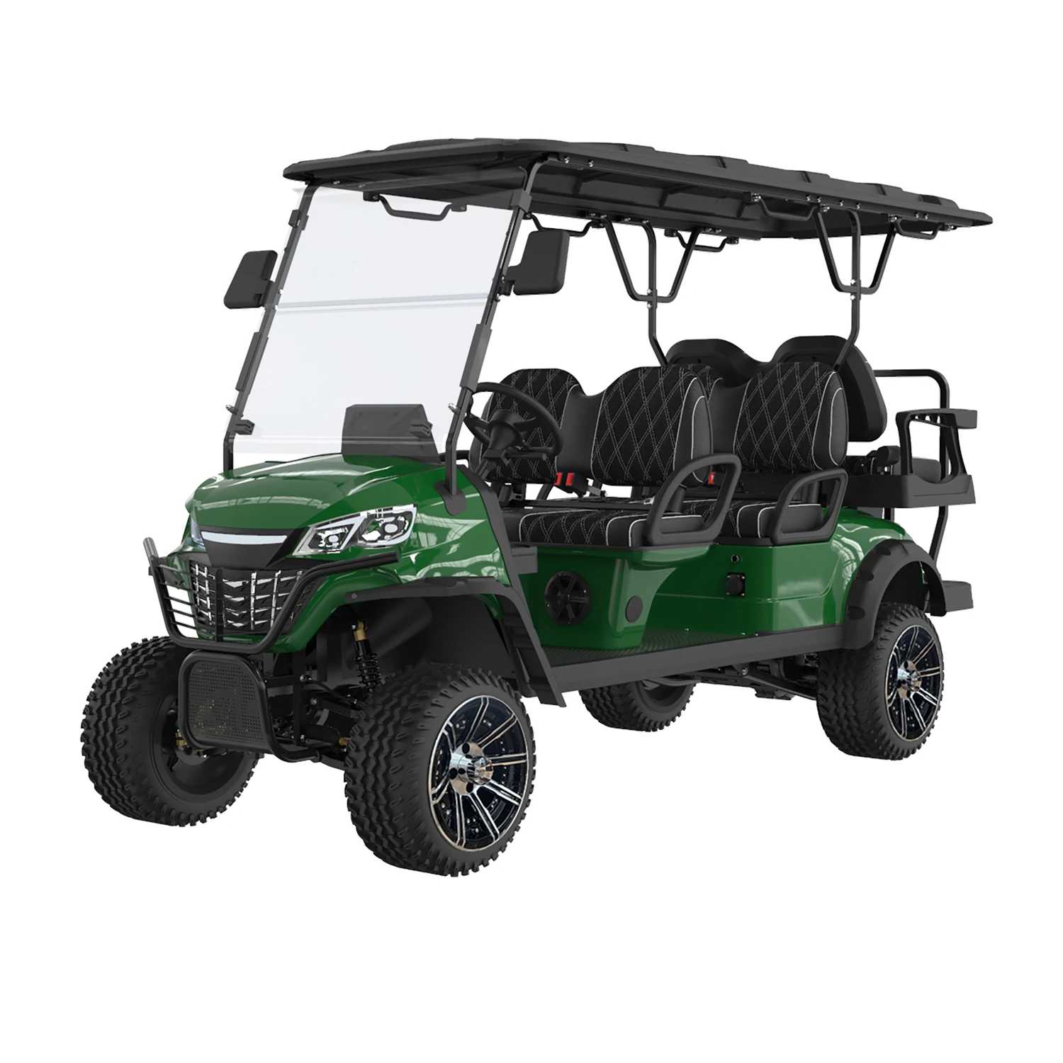 Street legal electric LSV golf cart,6 seater CE certificate Trojan Battery
