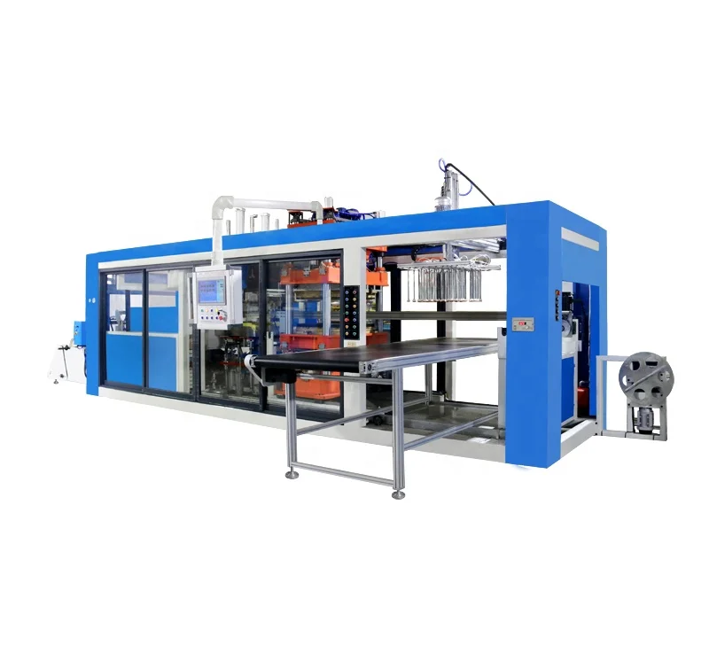 servo motor high forming area PS PET PVC PP HIPS vacuum forming machine plastic packaging machine