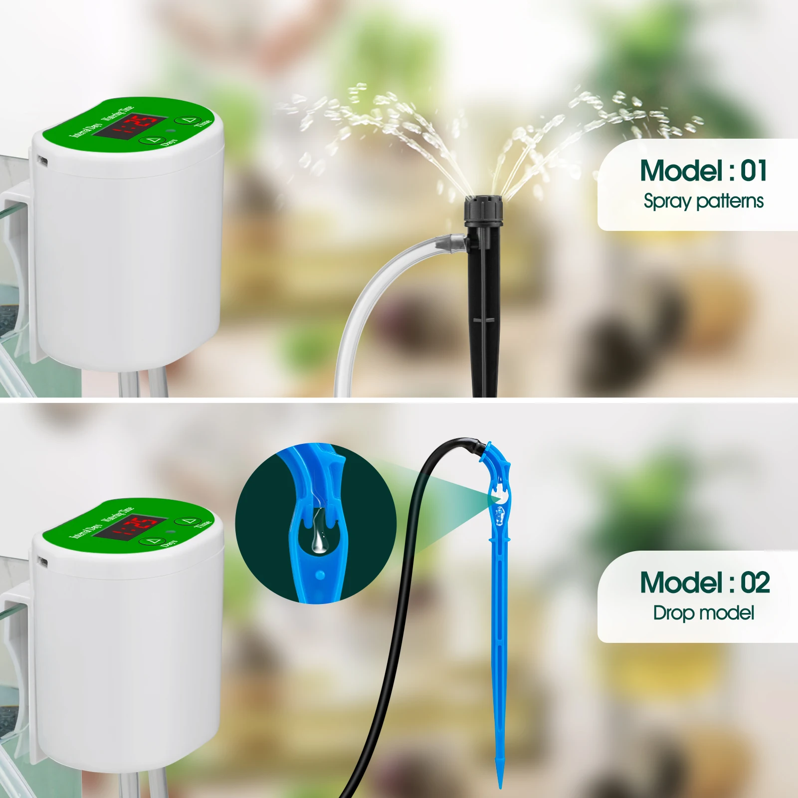 USB-источник питания высокого качества одновременное многодисковое орошение растений автоматическое управление небольшой капельный