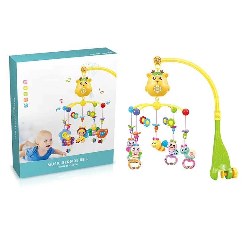 Детская подвесная Мобильная погремушка для детской кроватки музыкальные игрушки Детский погремушка для кровати
