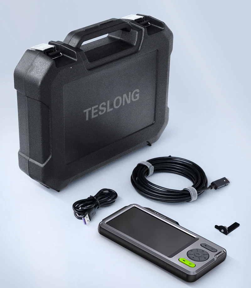  Teslong ручной NTS500B 5 дюймов ЖК-экран бороскоп Инспекционная камера