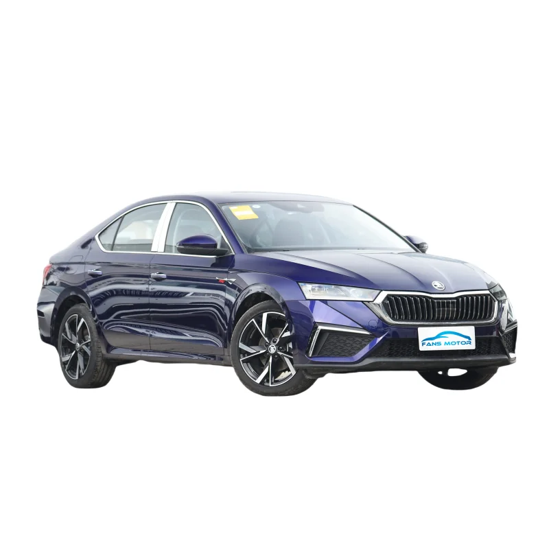2024 2025 Blue Color 200km/h 5 Door 5 Seat Hatchback Luxury Edition Skoda Octavia China Car
