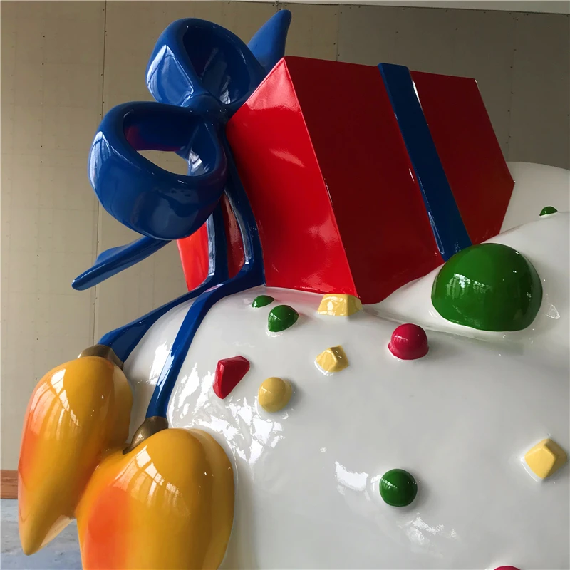 Shopping Center Custom Design Promotional Decorative Resin Ice Cream