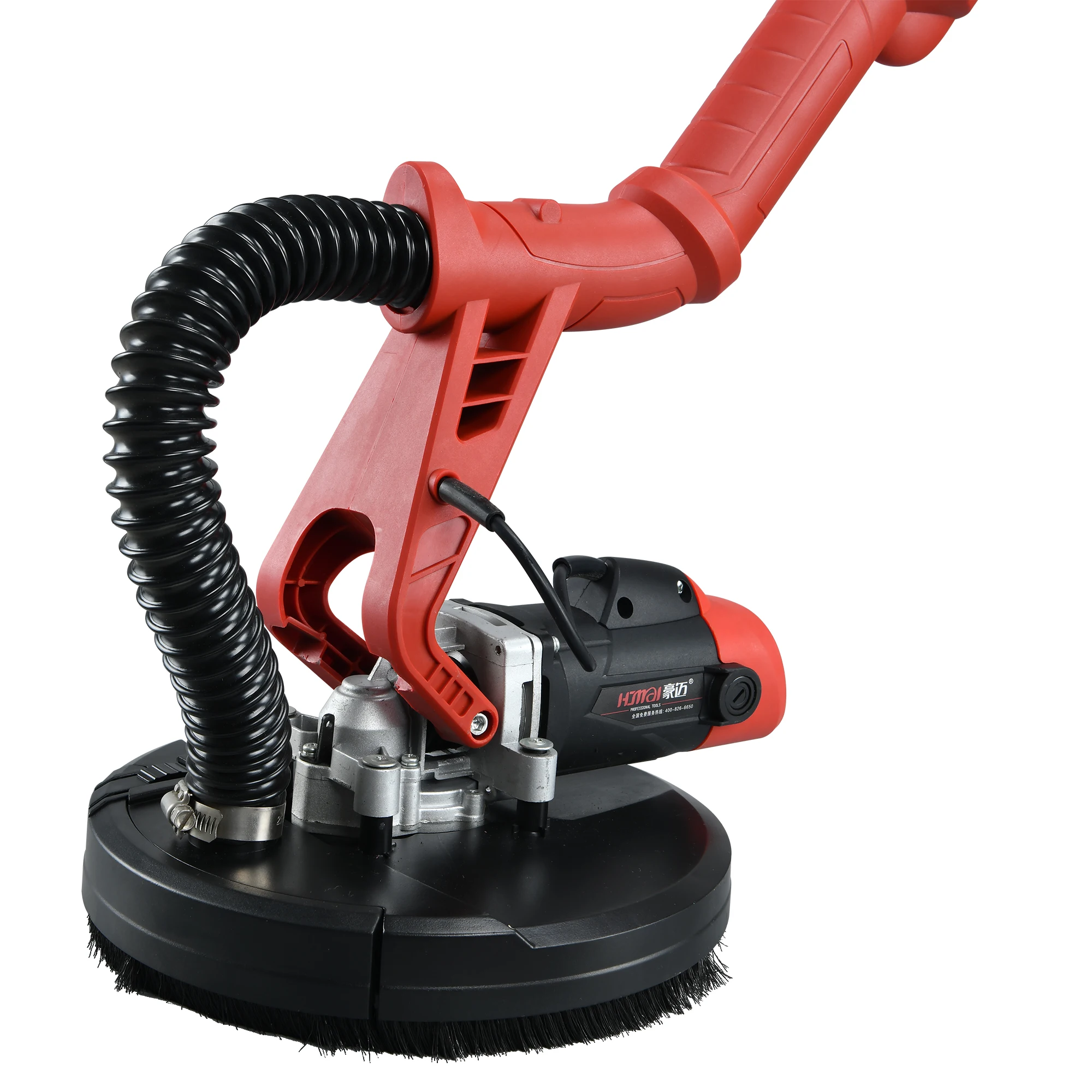 HM 225BT Portable Drywall Sander Unique Design Wall Sanding Machine Electric Ceiling Sander with Big Light