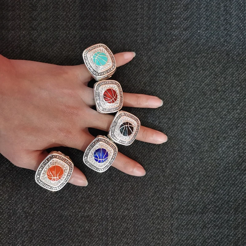 
No mold fee, factory wholesale basketball championship ring ,Applicable to the award of basketball games 