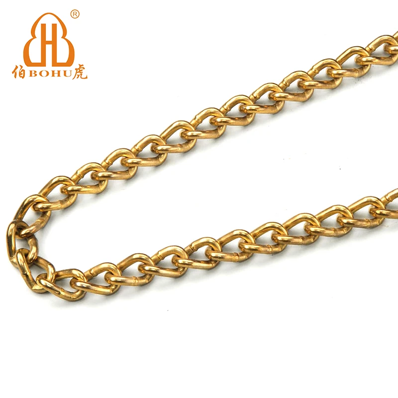 BOHU NACM90 Coil Twisted Link Chain stainless steel twist link chain twisted link machine chain