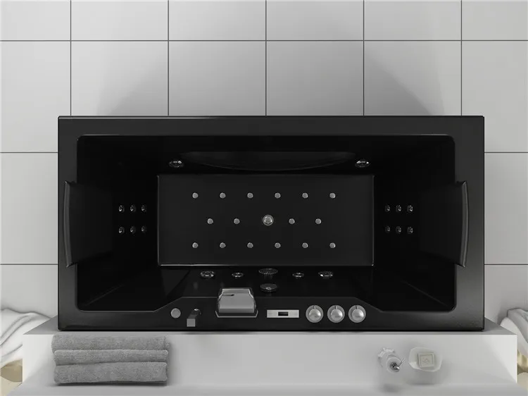 Indoor spa tub bath ozone thermostatic faucet whirlpool massage bathtub