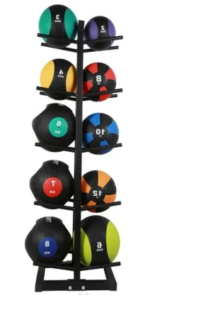 2022 Newest Commercial Fitness Accessories/Gym accessories ASJ-P044 10 floor medicine ball rack