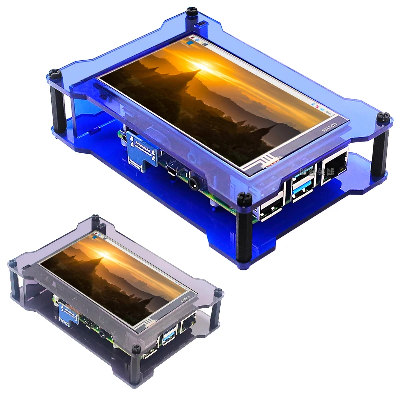 4.0 inch High-Speed Touch Screen Display 800x480 TFT LCD SPI Monitor for Raspberry Pi 4 3 2 A, A+, B, B+, HDM Factory
