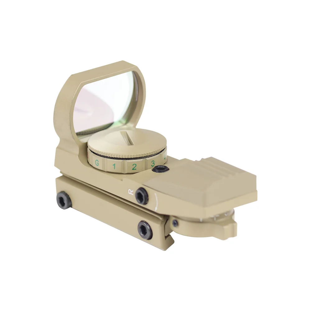 Голографический HD101 1x22x33 красный зеленый точечный прицел Tan Color Reflex Sight 4 оптический