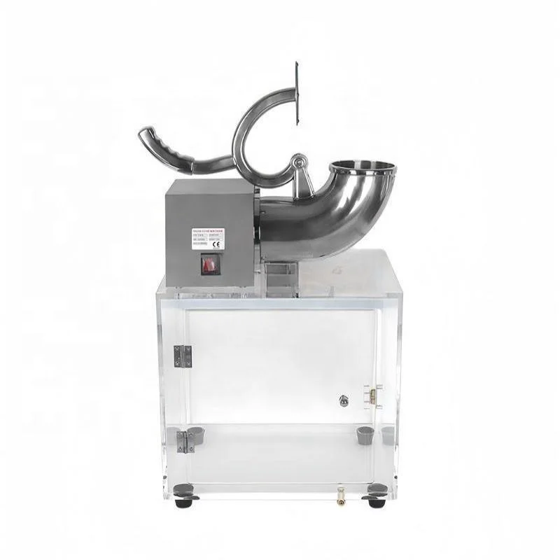 High Demand Fast 304 Stainless Steel Blades Portable Shaved Ice Machine Snow Cone