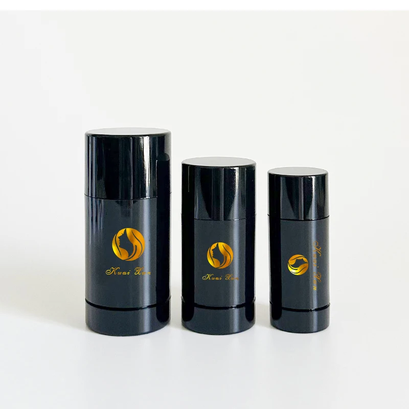 solid perfume deodorant stick men black gel cream deodorant empty bottle packaging