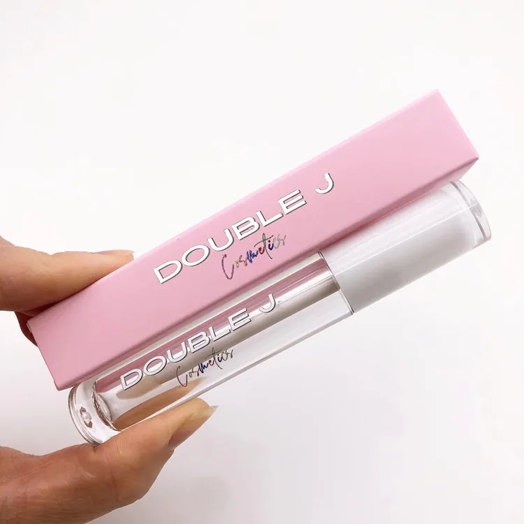 Beautiful lip color tube round tube square tube custom logo cosmetic bottle wholesale