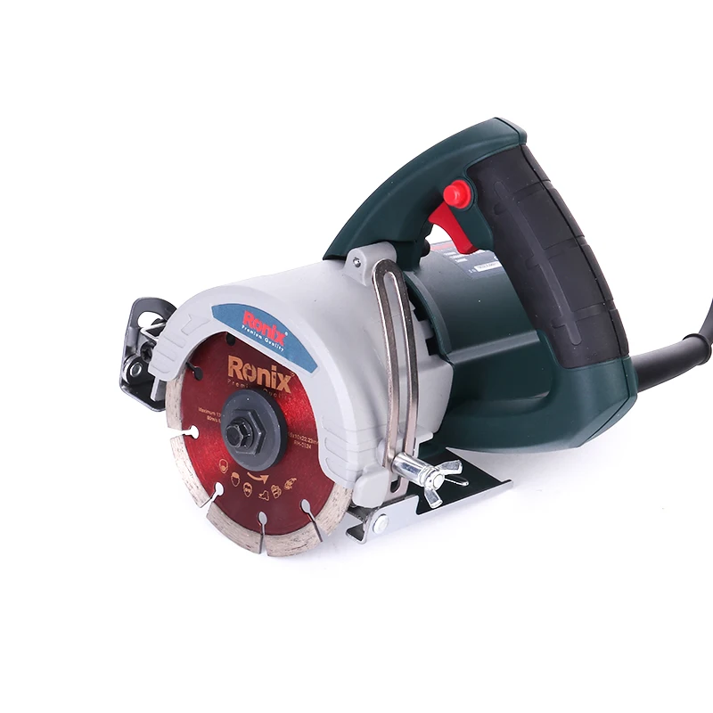 
Ronix Model 3411 New Design 115mm 1500W Electric Marble Cutter Hand Machine 