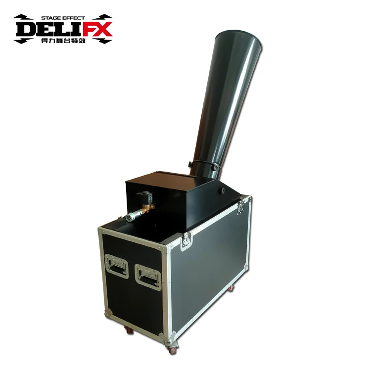 DC-09 big stage effect confetti cannon blower machine for various types of events such as openning ceremony night club disco