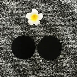 Fashion Satin Sexy Nipple Covers Round Shape Nipple Stickers Pasties Wholesale Chest Stickers