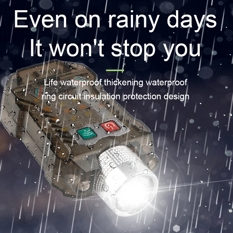 High lumen LED Flashlight Portable Mini Flashlight emergency torch light customization USB Rechargeable Torch Light with Magnet