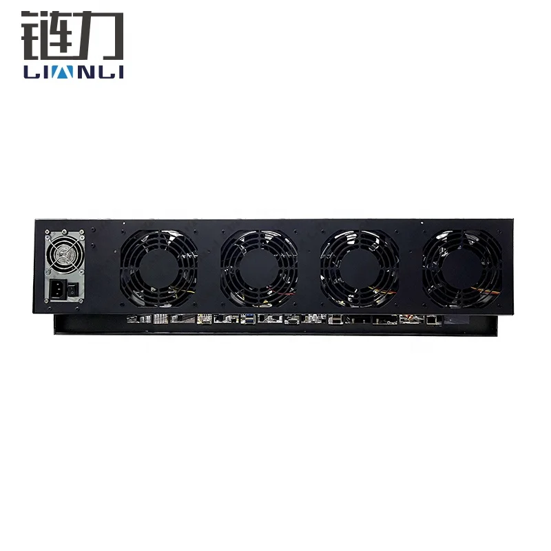 Корпус с повышенной адаптивностью 8 gpu 12 gpu корпус с блоком питания сервера rx 1660 супер игровой корпус с ГПУ