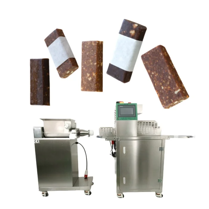 Fully automatic Cereal Date Bar Machine  Date Protein Bar Extruder Machinery Fruit Energy Bar Making Machine