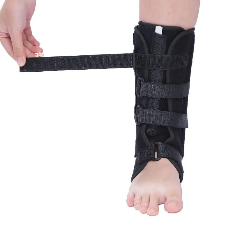 Ankle bone fixation strap ankle joint rehabilitation brace medical external fixation aluminum plate support tight