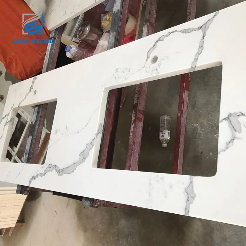 Top Quality Competitive Price Black Quartz Stone Kitchen Work Tops