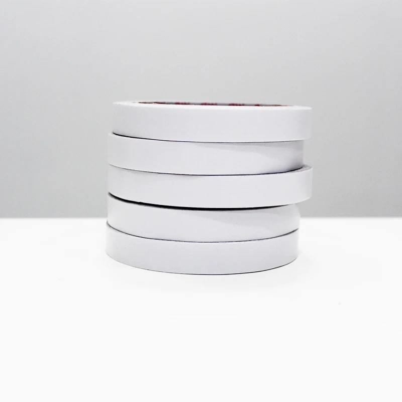 White Yellow Two Sided  Glue Tissue Hot Melt Adhesive Embroidery Tape for Garment Usage