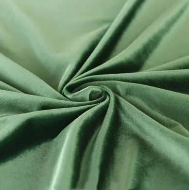 New designs polyester knit decoration shiny velour sofa upholstery fabric for furniture