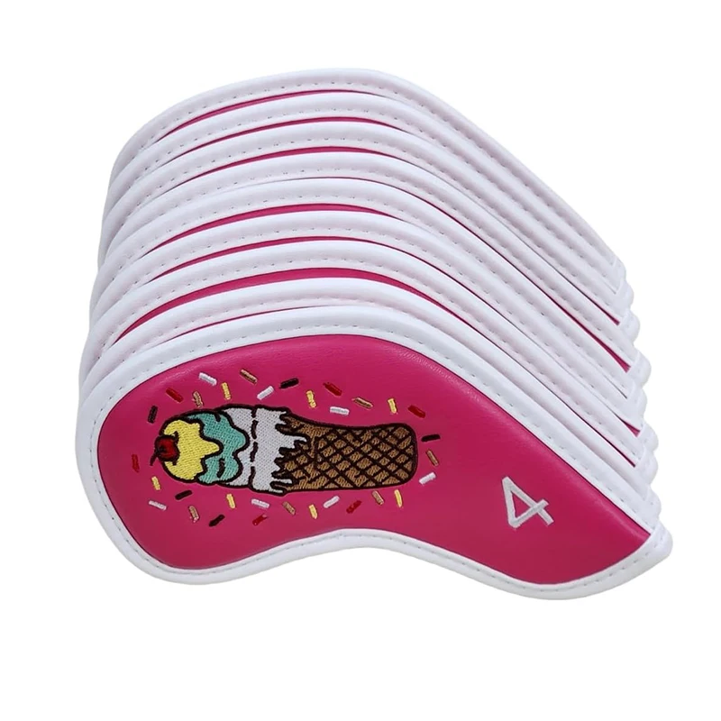 Fashionable Patterns Golf Head Covers Set for Chic Golfers