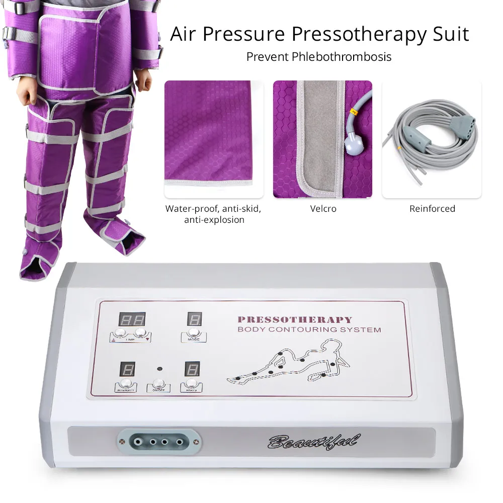 Air Pressure Massage Skin Tightening  Therapy Lymphatic Drainage Slimming Beauty Machine Pressotherapy Body Slimming Machine