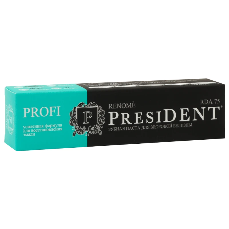 Toothpaste PRESIDENT PROFI Renome (75 RDA) 50 ml