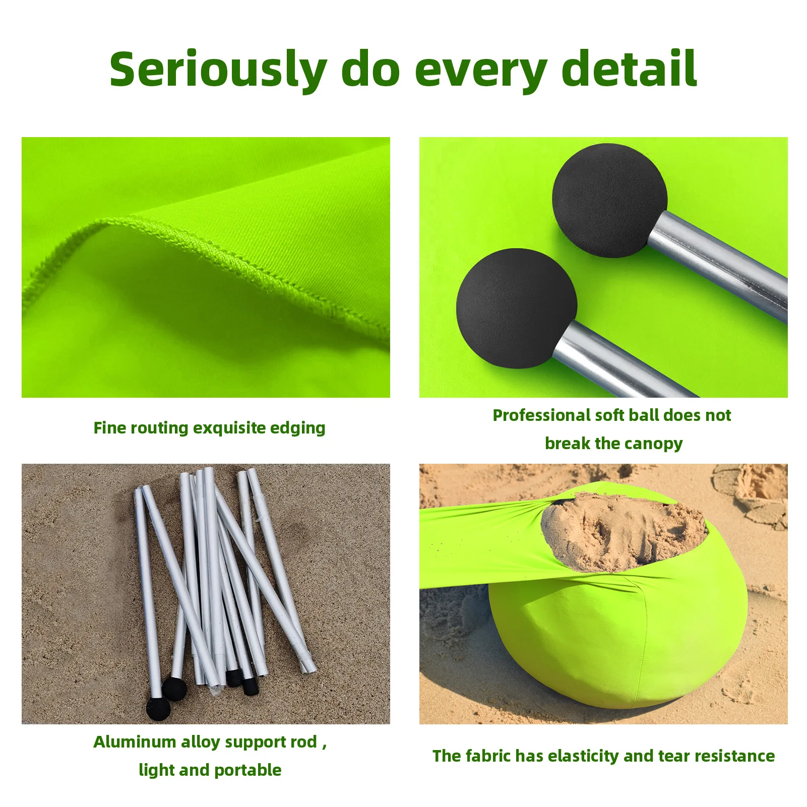 Beach tent sunshade and sunscreen canopy awning canopy anti-ultraviolet outdoor camping tent fishing