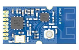 Cojxu 1.8km long range r ic 2.4g 100mW  spi wireless transceiver module nRF24L01P rf receive wireless module with dual antennas