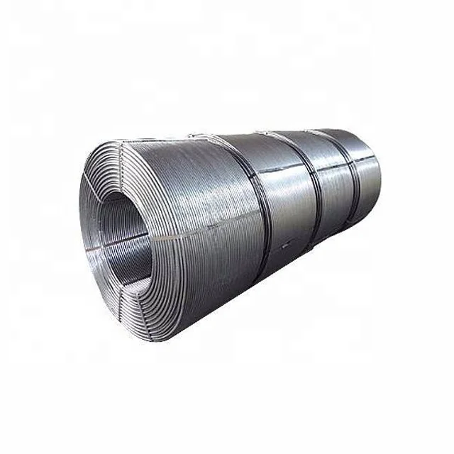 China mainland manufacturer produce Calcium Silicon Cored wire as desulfuration