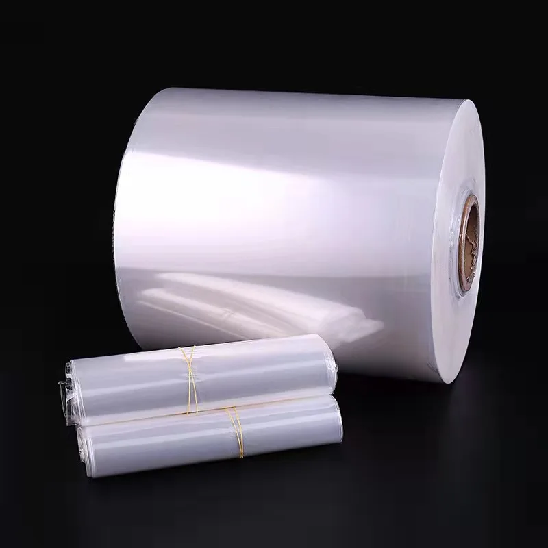 Yunfeng YUNFENG POF Heat Shrinkable Film Bag Cosmetic Box Folding Film Low Temperature Crosslinked Film Printing Heat Shrink Packing