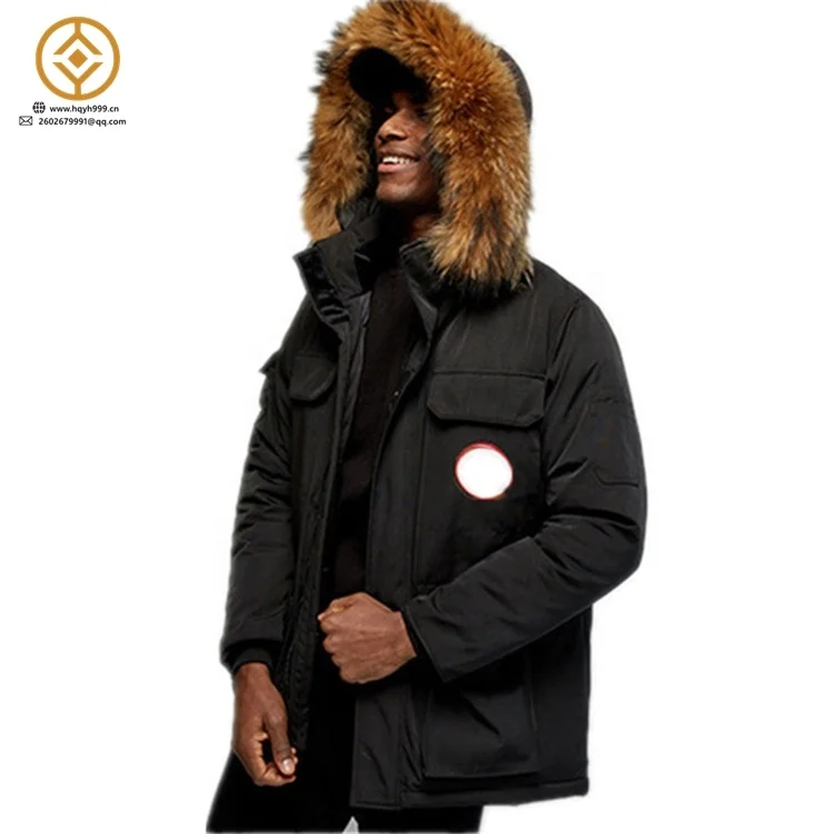 1:1 Similar canada new arrivals patchwork design winter hooded motorcycle for mens wholesale price canada down jacket goose