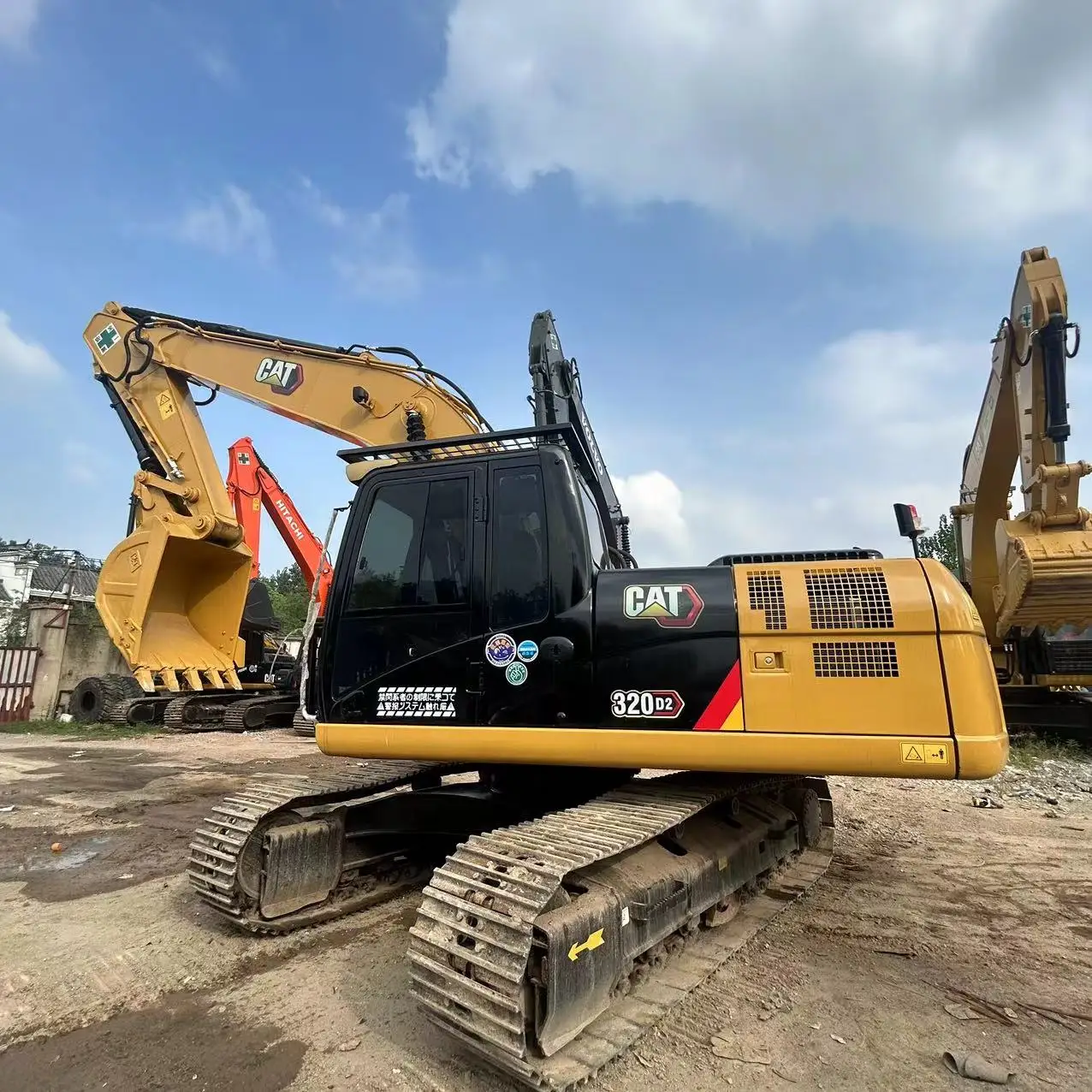 100% Оригинальный гусеничный Caterpillar CAT320D2 подержанный экскаватор с самой дешевой ценой и самыми низкими рабочими часами