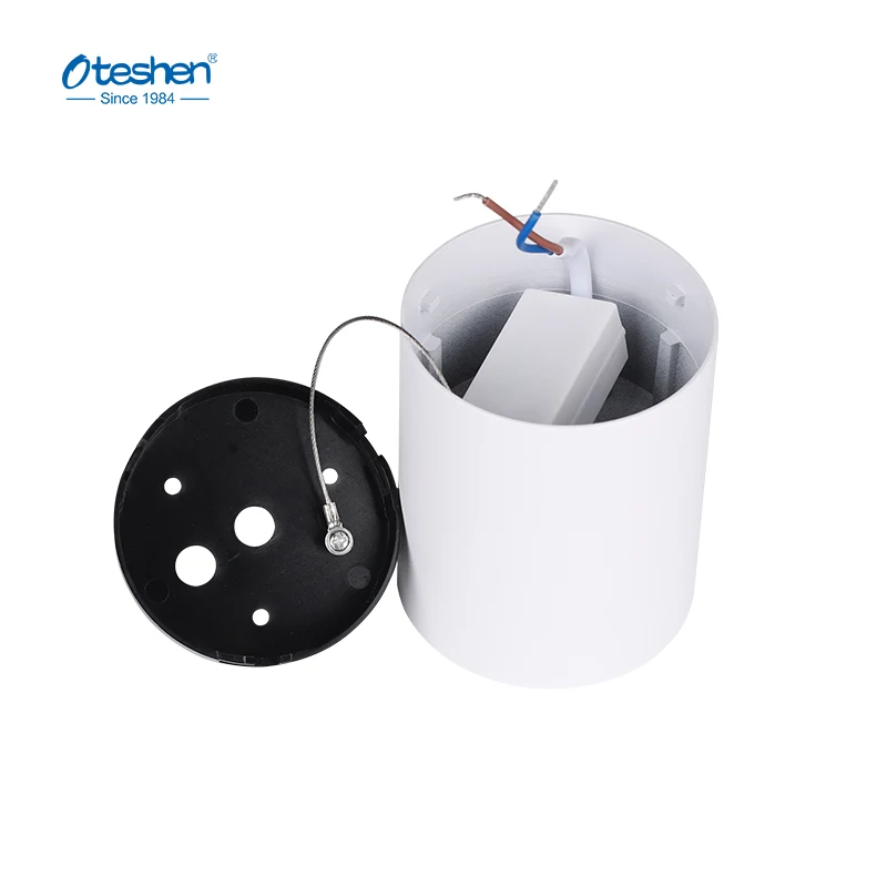 Die-Casting Aluminum Cob Led Downlight Round Surface Mounted Cylinder Light