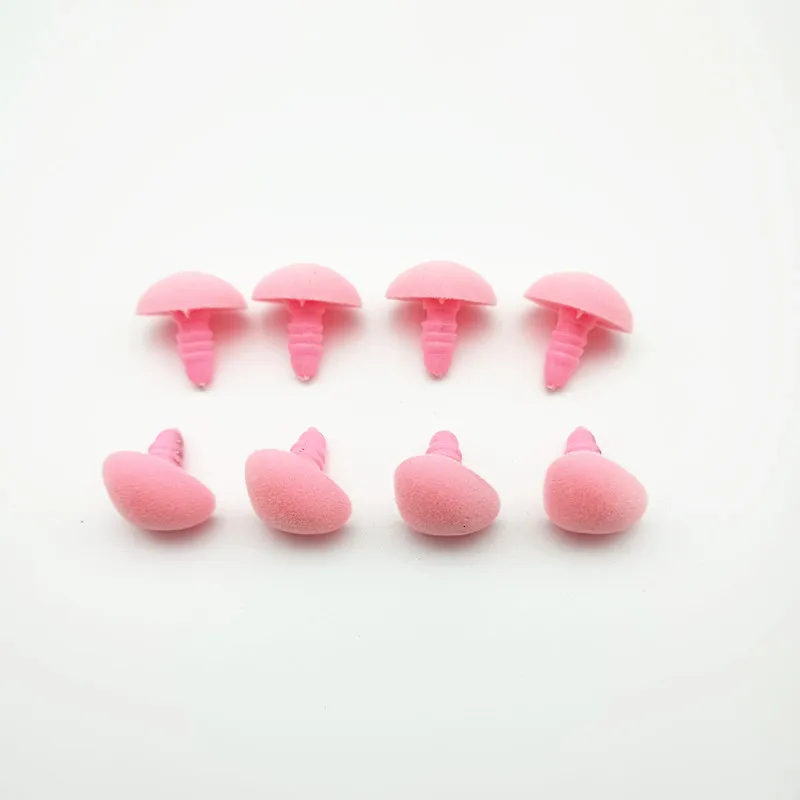 Plastic Brown Black Pink Safety Velvet Triangle Nose for Plush