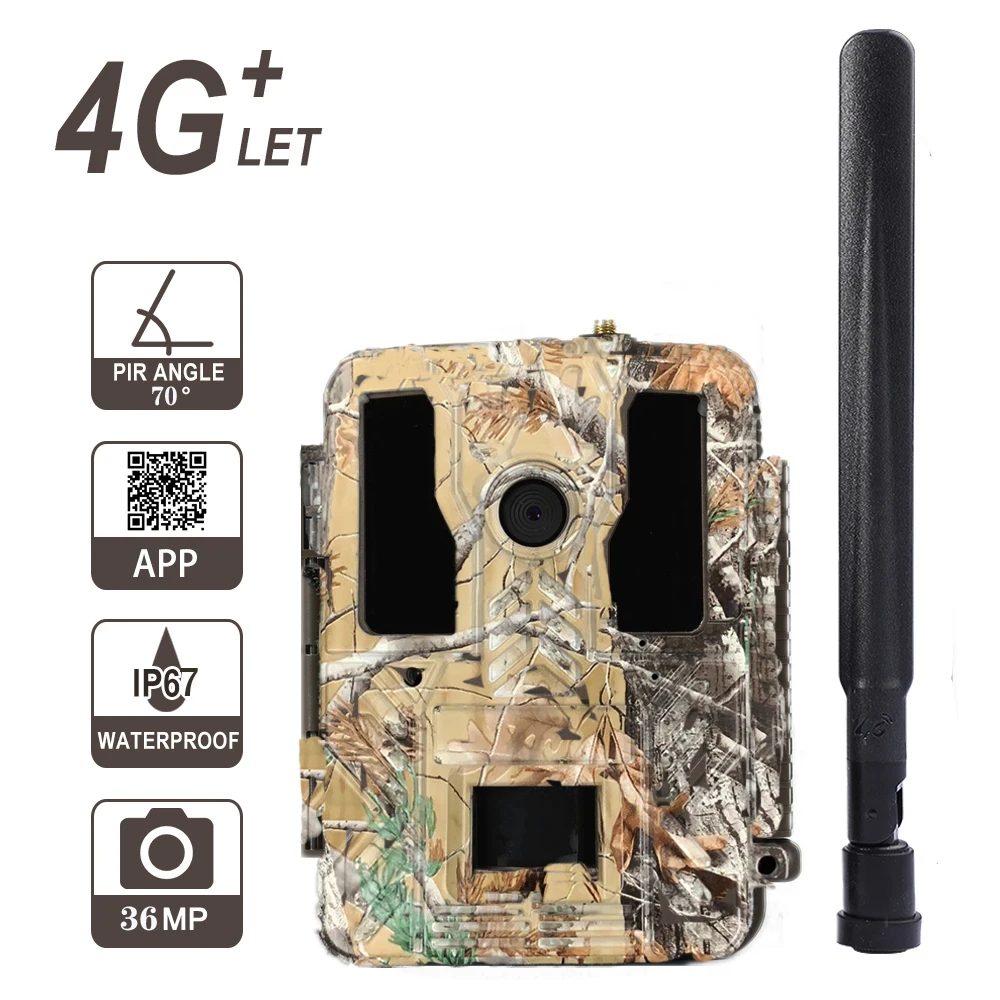 Professional Unique design waterproof IP67 wireless MMS EMAIL Trail Camera Night Vision 4G Wildlife Scouting Hunting Camera